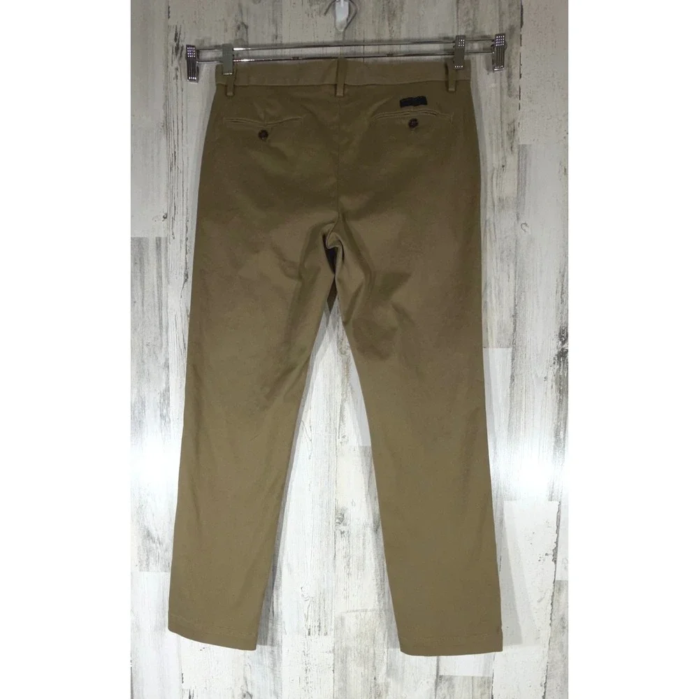 Banana Republic Rapid Movement Chino Pants 34x31 Khaki Tan Tailored Performance